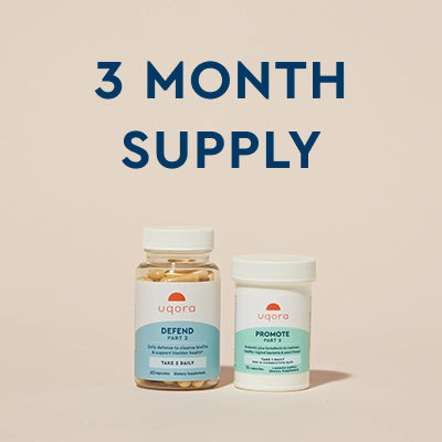 Uqora Defend & Promote 3 Month Supply