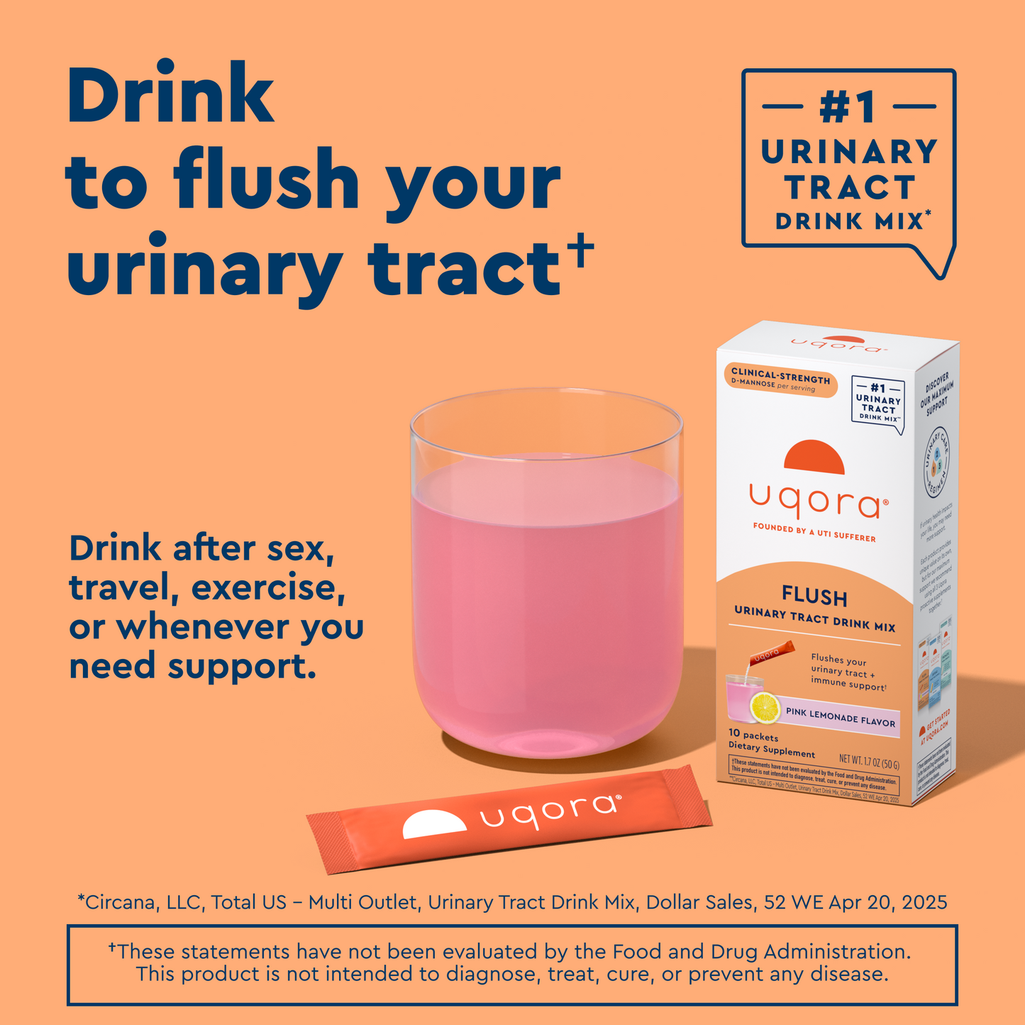 Uqora Flush Pink Lemonade info