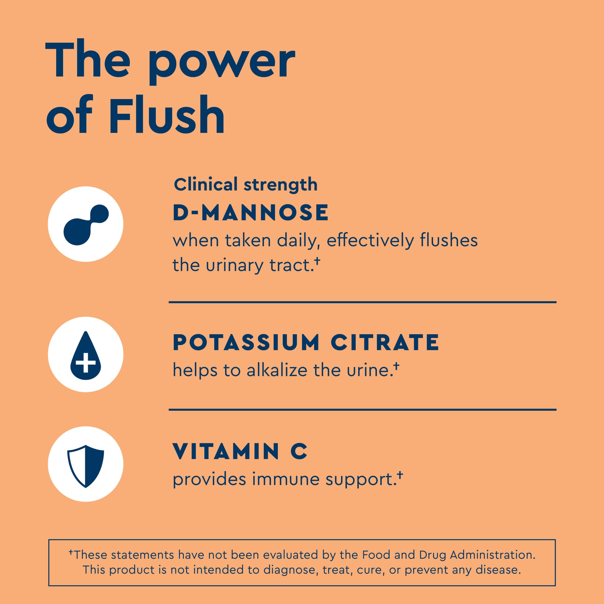 Flush Pink Lemonade Unflavored key ingredients, d-mannose, potassium citrate, vitamin c.