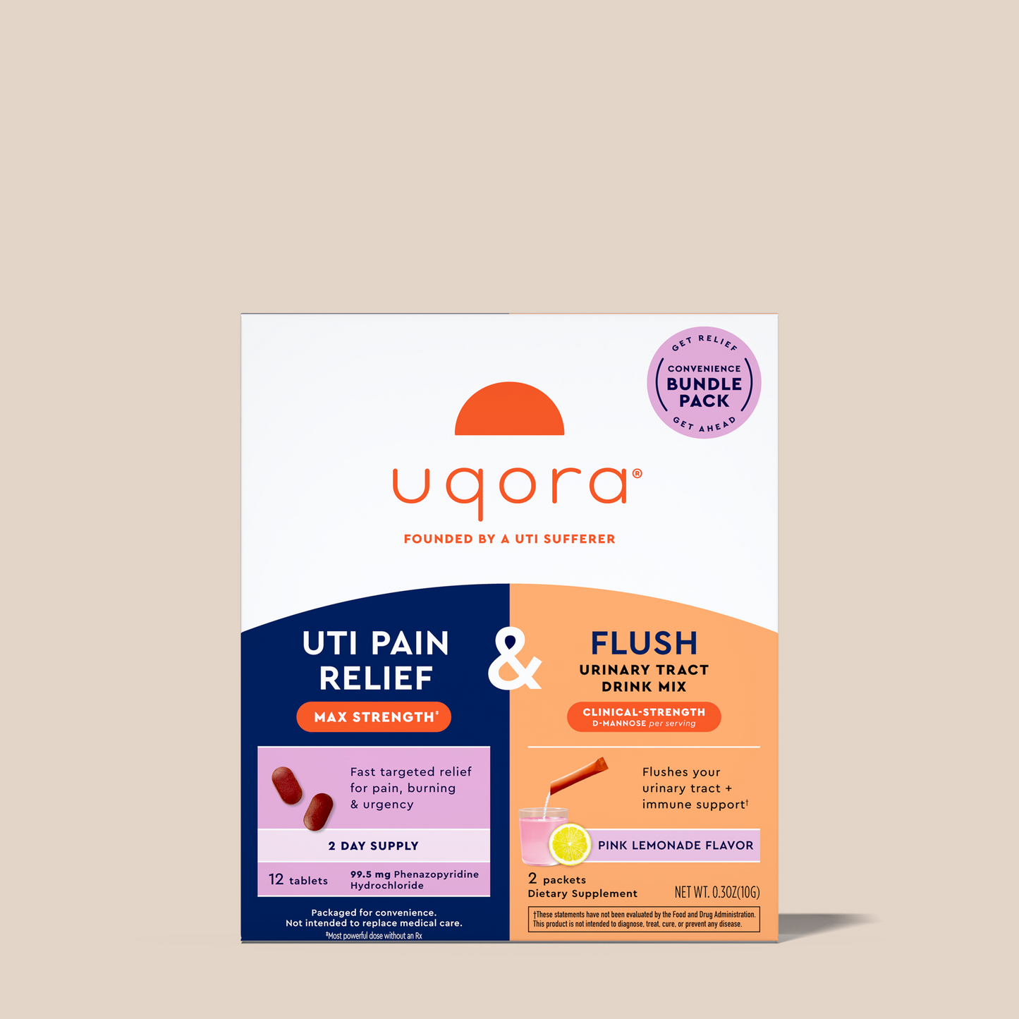 Max UTI Pain Relief + Flush