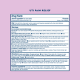 UTI Pain Relief Drug Facts