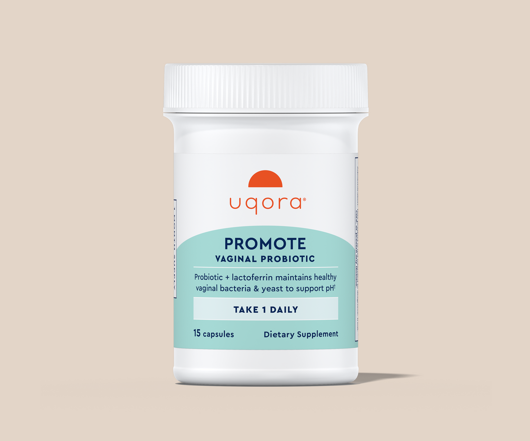 Uqora Promote Vaginal Probiotic Bottle