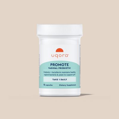 Uqora Promote Vaginal Probiotic Bottle