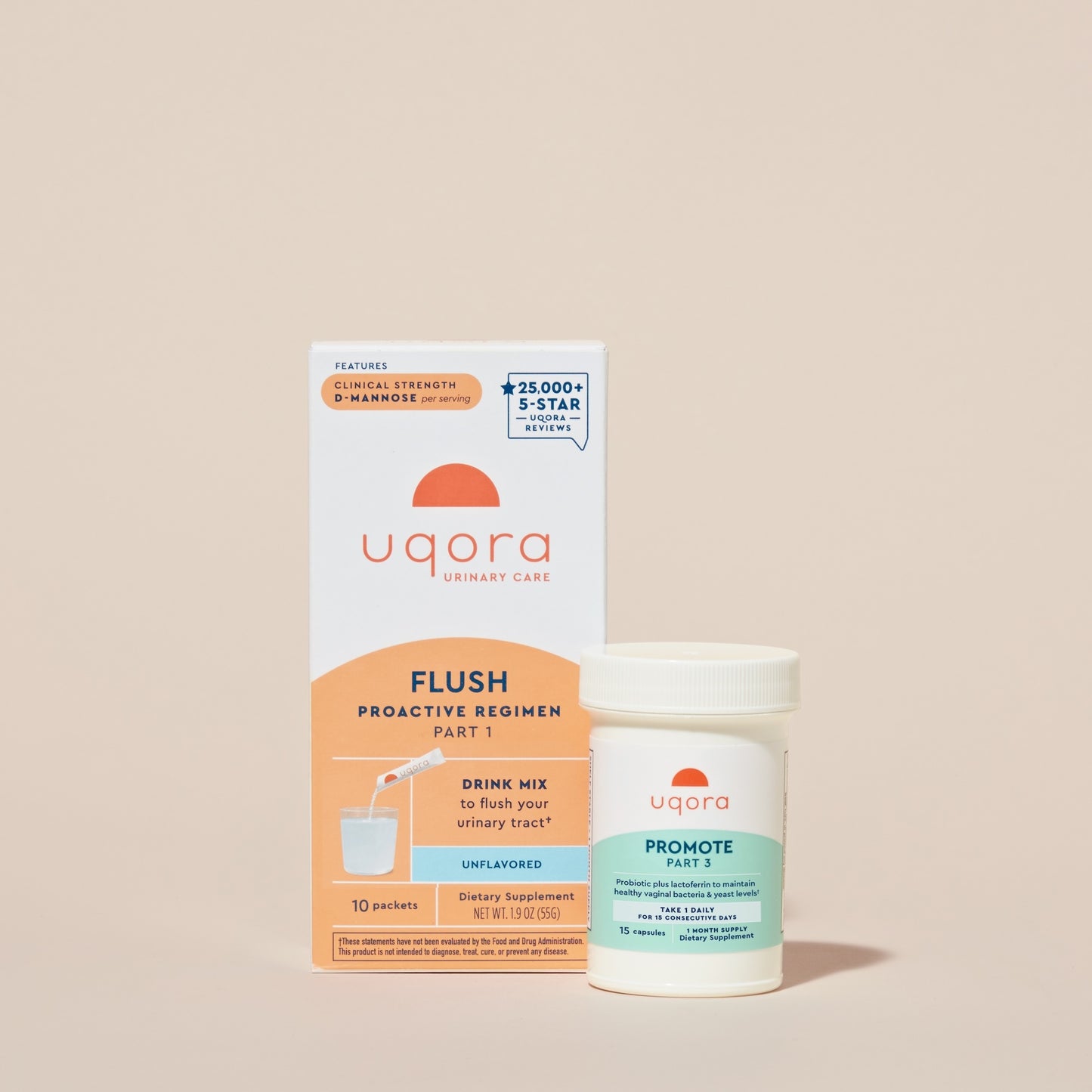 Uqora Unflavored Flush and Promote Vaginal Probiotic product image 