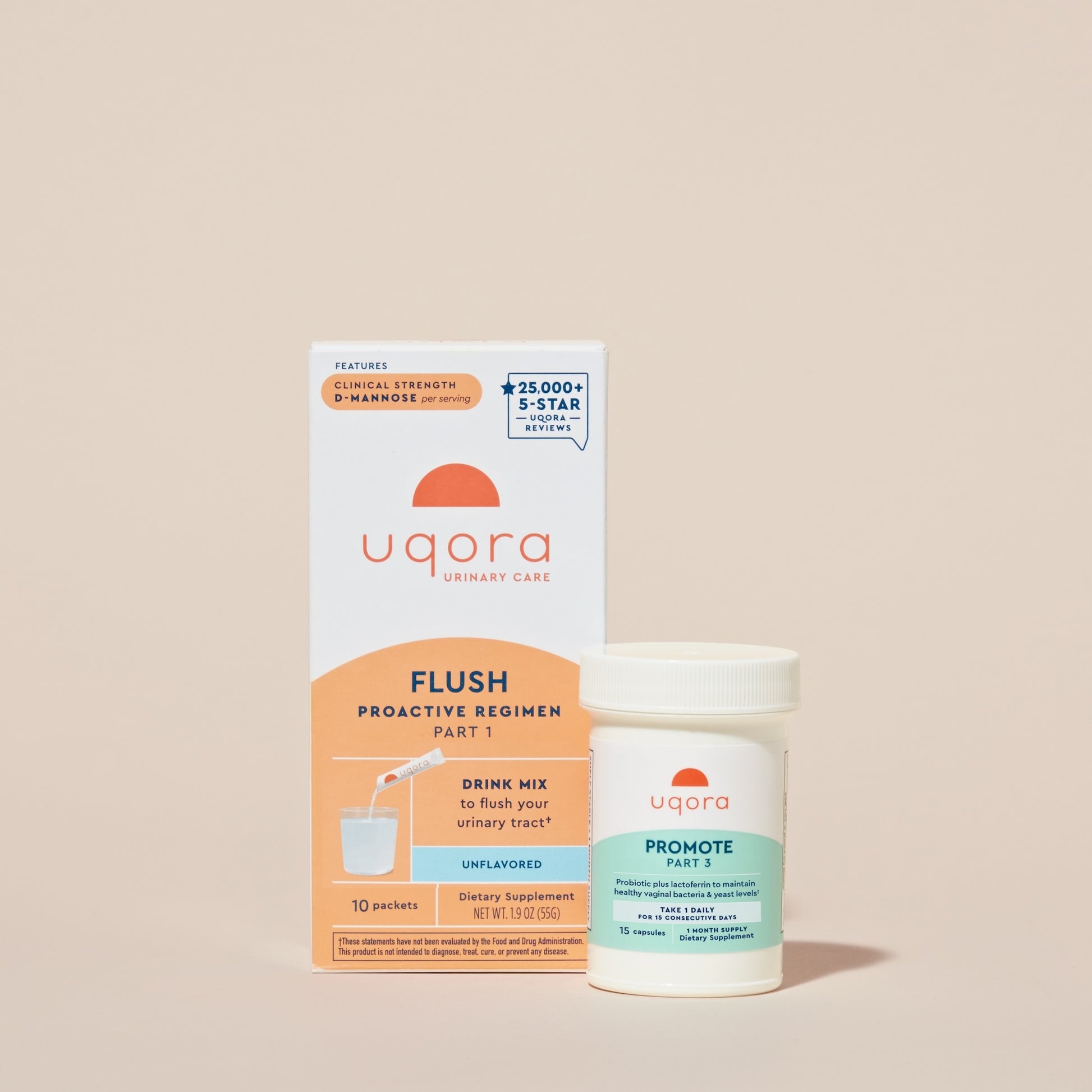 Uqora Unflavored Flush and Promote Vaginal Probiotic product image 