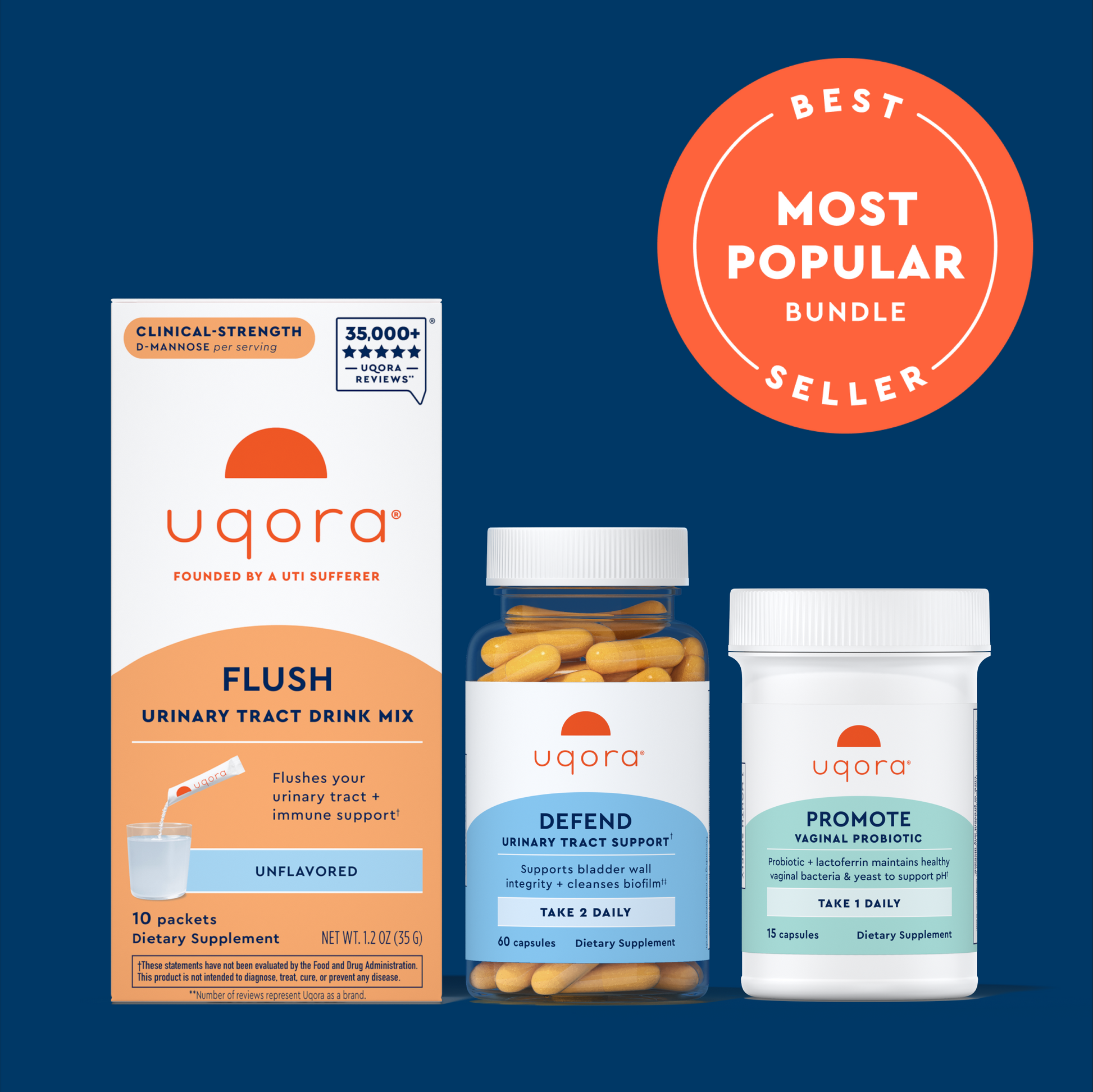 Uqora Complete Regimen Unflavored Flush