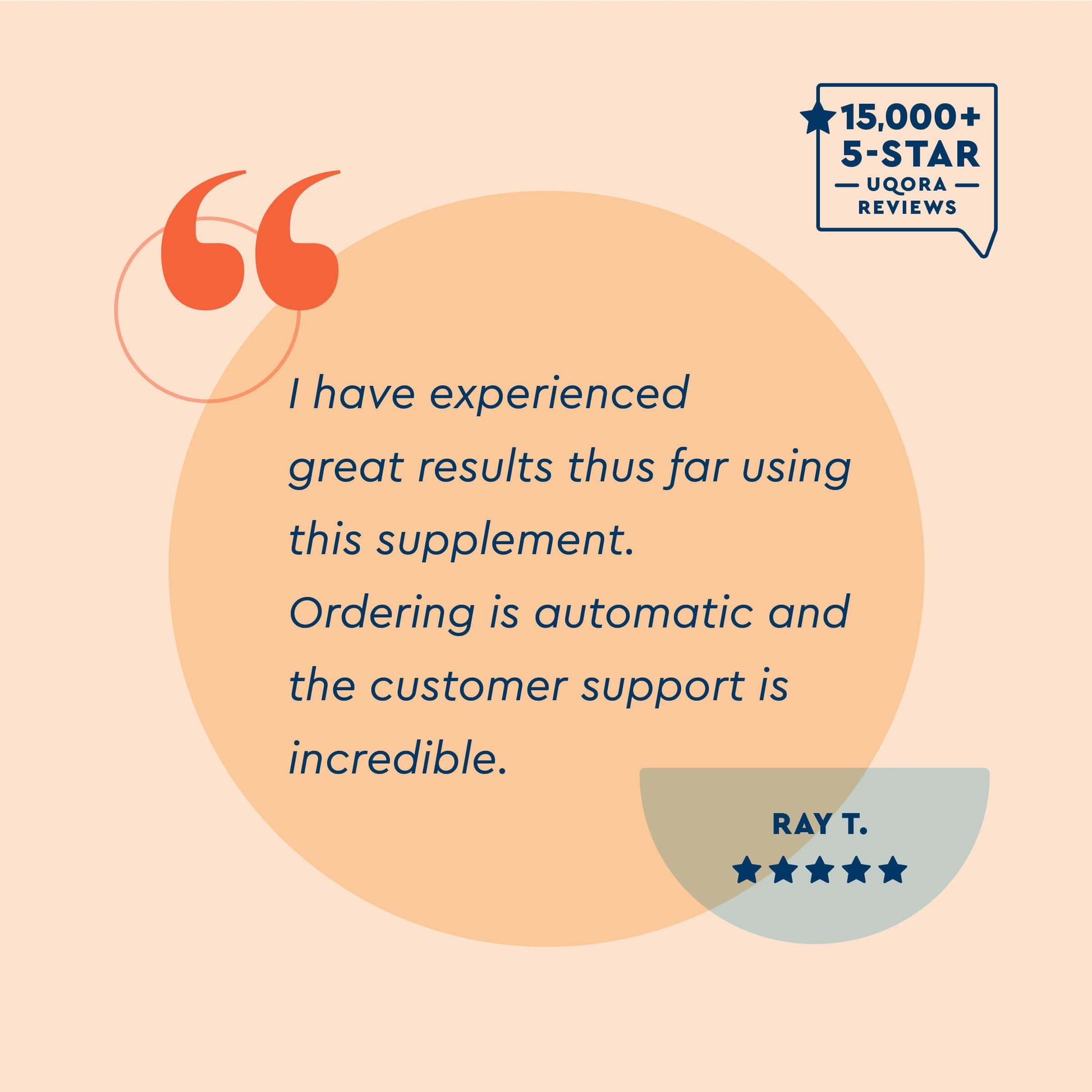 Uqora 5-star Customer Review