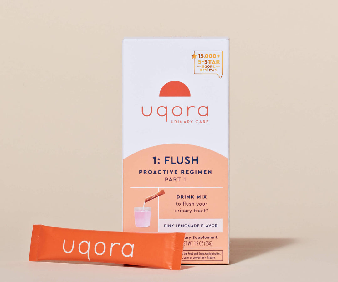 Uqora Pink Lemonade Flush drink mix product image