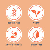 Gluten-Free, Vegan, Antibiotic-Free icons, Stevia-Free, Uqora Unflavored Flush