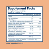 Uqora Unflavored Flush drink mix Supplement Facts