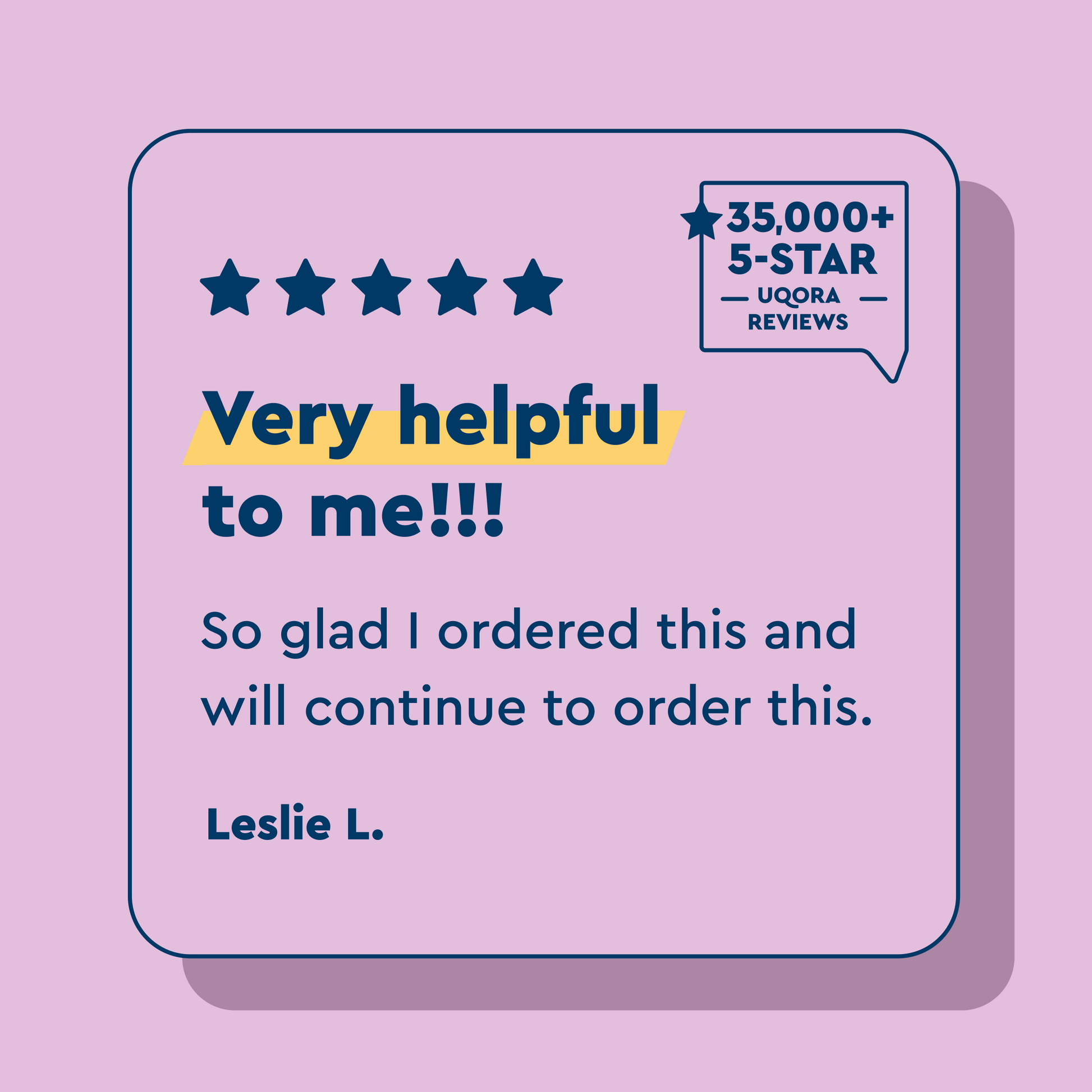 Uqora wipes customer review