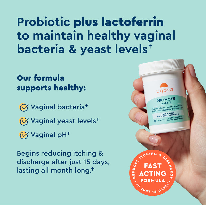 Uqora Promote Vaginal Probiotic Benefits